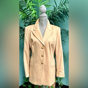 Escada tan   blazer. Size 42